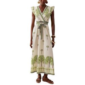 Camila Blanco Womens  Midi Dress